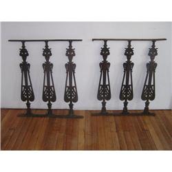 Antique Metal Architectural Railing #1807541