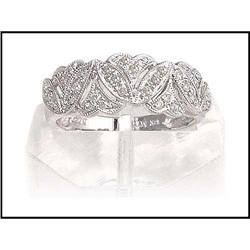 WHITE GOLD DIAMOND RING WITH 33 DIAMONDS(was #1807683