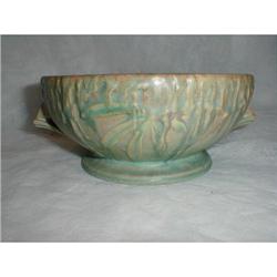 ROSEVILLE MOSS HANDLED BOWL - CIRCA 1936 #1807830