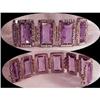 Image 1 : HOLLYWOOD HUGE GLASS  DECO Bracelet #1807837