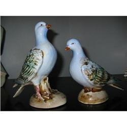 pr of exquisite Norcrest handpaint Birds! #1807873