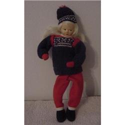 Doll Felt Petterssen Ronnaug Ski Norwegian #1807936