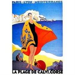 Calvi Beach, Limited Edition Reproduction #1808091