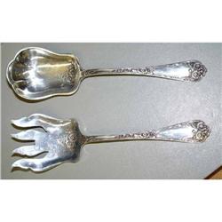 Gorham Sterling Silver Serving Fork Spoon #1808200