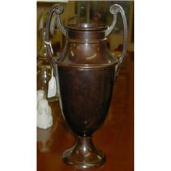 Art Deco Style Bronze Vase Urn #1808234