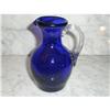 Image 1 : COBALT BLUE SANDWICH GLASS C,1845-65 #1819473