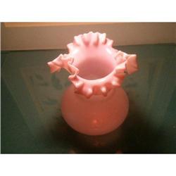 OPALESCENT POSEY VASE-THOMAS WEBB&SONS #1819474