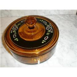 MOSER CHOCOLATE BOX-DECORATED AMBER #1819479