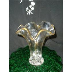 SAVOIR-VIVRE VINTAGE ART GLASS VASE #1819482