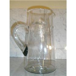 ANTIQUE  CRYSTAL JUG-PITCHER #1819484