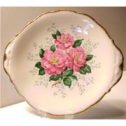 Queen Anne CAKE Plate CAMELLIA #1819497