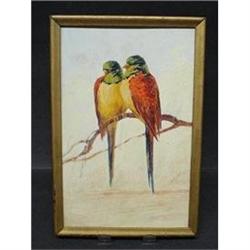 LOVELY OLD PICTURE - PAINTING *ROMANCE* #1819619