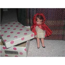 Nancy Ann Pudgy Little Red Riding Hood with Box#1819939