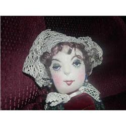 Stockinette Cloth Bed doll from Germany #1819955