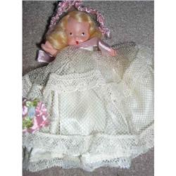 Nancy Ann Sunday molded sock doll #1820094