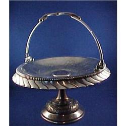 Ultimate Quad Plate Silver Footed Cake Stand  #1820137