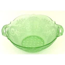 Lancaster Debra Green Elegant Glass Bowl #1820212
