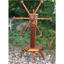 Antique Primitive Wooden Yarn / Skein Winder #1820334