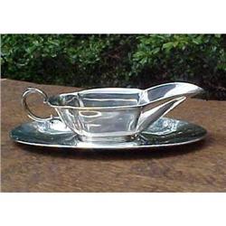 Sterling Cream Boat with Undertray #1820341