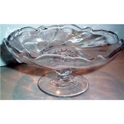 Heisey Rose Footed Compote #1820393