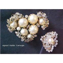 Designer Brooch  Sgn. Hattie Carnegie Jewelry  #1820438