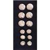 Image 1 : Set of 12 London Crest Brass Buttons #1820533