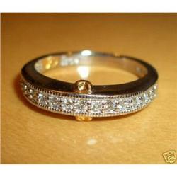 14K White Gold Diamond Wedding/Anniversary Ring#1820758