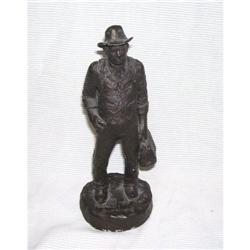 Frontier Doctor Bronze Sculpture by Garman #1820791
