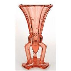 Pink Pair of Art Deco Rocket Vases (2) #1831093