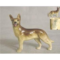 Crown Staffs. Model of an Alsation Dog #1831274