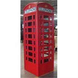 OLD WORLD EUROPEAN ENGLISH LG TELEPHONE BOOTH  #1831746