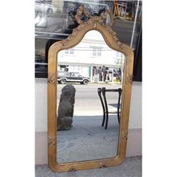 Ribbon Form Gilt Composition Wall Mirror #1831775