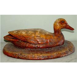 Duck Decoy Sculpture Statue Polish Artist #1831781