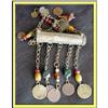 Image 1 : ANTIQUE ETHNIC BEDOUIN NECKLACE BEADS COINS #1831791