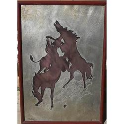 LISTED Ugo MOCHI 1890-1977 BRONZE HORSES #1831809