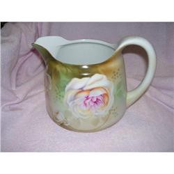 RS Germany Hand Painted Water Pitcher #1831818