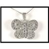 Image 1 : Adorable Butterfly Design Pendant with Diamonds#1858331