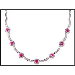 MOVIE QUEEN RUBY DIAMOND NECKLACE (WAS $7,500) #1858504