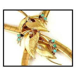 18K Gold Versatile Necklace/Brooch(price was #1858505