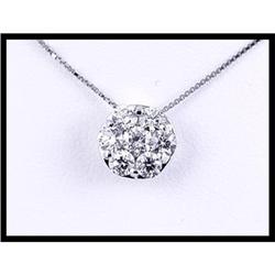 Simple and Sparkling 14K White Gold Diamond #1858548