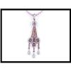 Image 1 : 18K Rose Gold Dangling Pendant #1858594