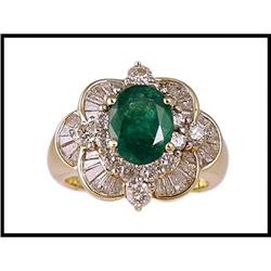 MAGNIFICENT EMERALD RING WAS $4500.00 #1858672