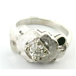 Retro 0.45ct Diamond in 14k Ring #1858834