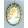 Image 1 : SHELL CAMEO OF A RED-HAIRED LADY #1858847