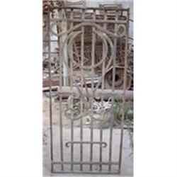 Pair of Wrought Iron Antique Fancy Gates #1858942