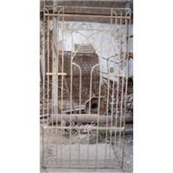 Pair of Antique Wrought Iron Gates #1858944