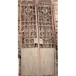 Wrought Iron Garden Double Entry Gates #1858946