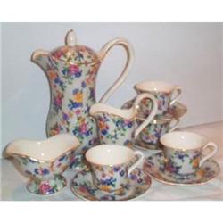 Cheery Chintz German Chocolate Pot Set #1858965