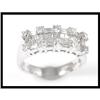 Image 1 : Sparkling 18K White Gold Diamond Ring #1858990
