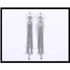 Image 1 : Stylish 18K White Gold Diamond Earrings #1859043